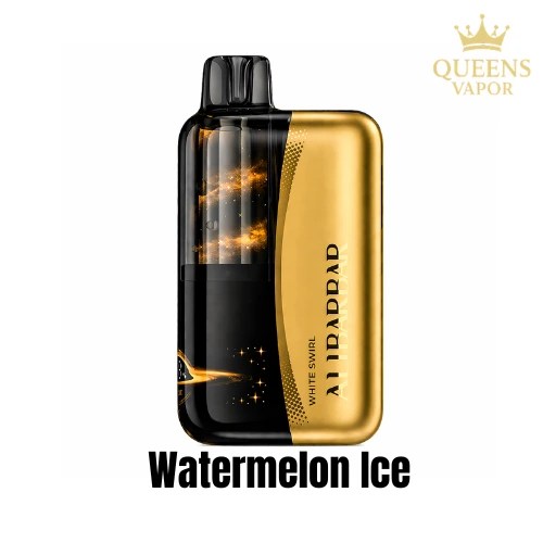 Watermelon Ice ALIBARBAR SWIRL – ready-to-use disposable vape from Queens Vaper