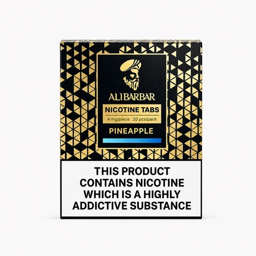 PINEAPPLE ALIBARBAR NICOTINE TABS – oral nicotine pouch from Queens Vaper