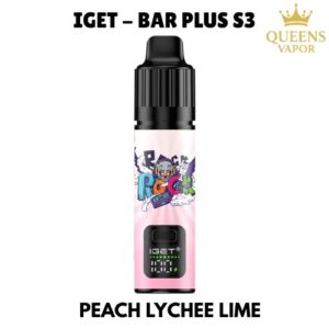 Peach Lychee Lime Ice – IGET BAR Plus S3