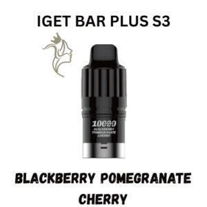 Blackberry Pomegranate Cherry – IGET BAR Plus S3 – Pod Only