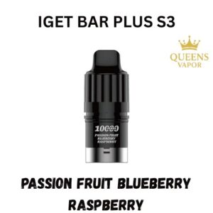 Passion Fruit Blueberry Raspberry – IGET BAR Plus S3 – Pod Only