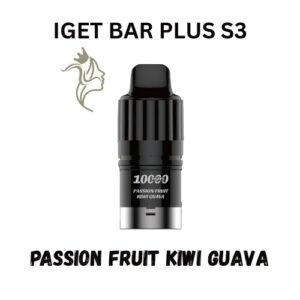 Passion Fruit Kiwi Guava – IGET BAR Plus S3 – Pod Only