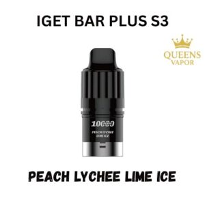 Peach Lychee Lime Ice – IGET BAR Plus S3 – Pod Only