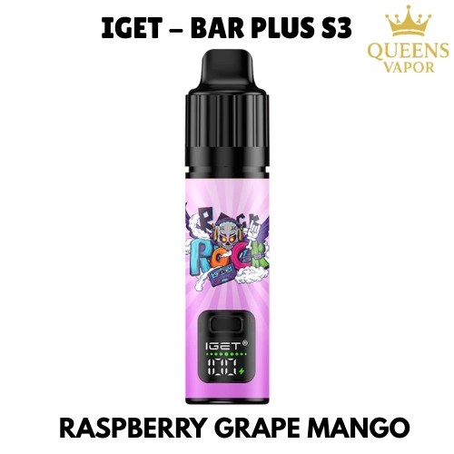 Raspberry Grape Mango – IGET BAR Plus S3
