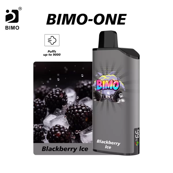 BIMO ONE 9000 Puffs – Blackberry Ice Edition